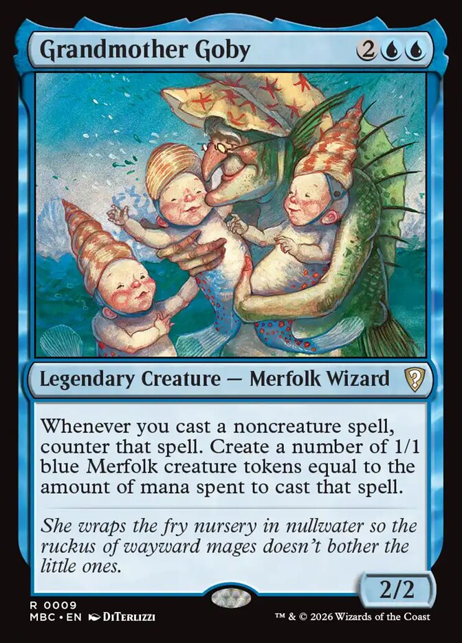 Grandmother Goby — Mystery Booster Commander Edition 9/80