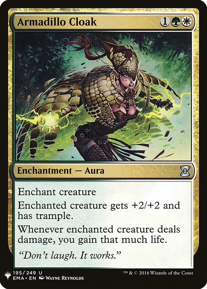 Armadillo Cloak — The List EMA-195/5581