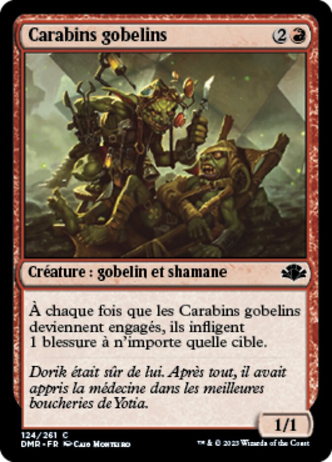 Carabins gobelins — Dominaria Remastered 124/457