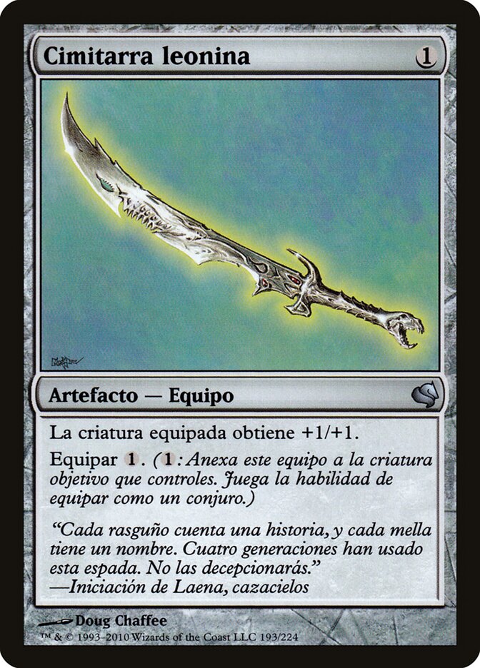 Leonin Scimitar — Salvat 2011 193/224