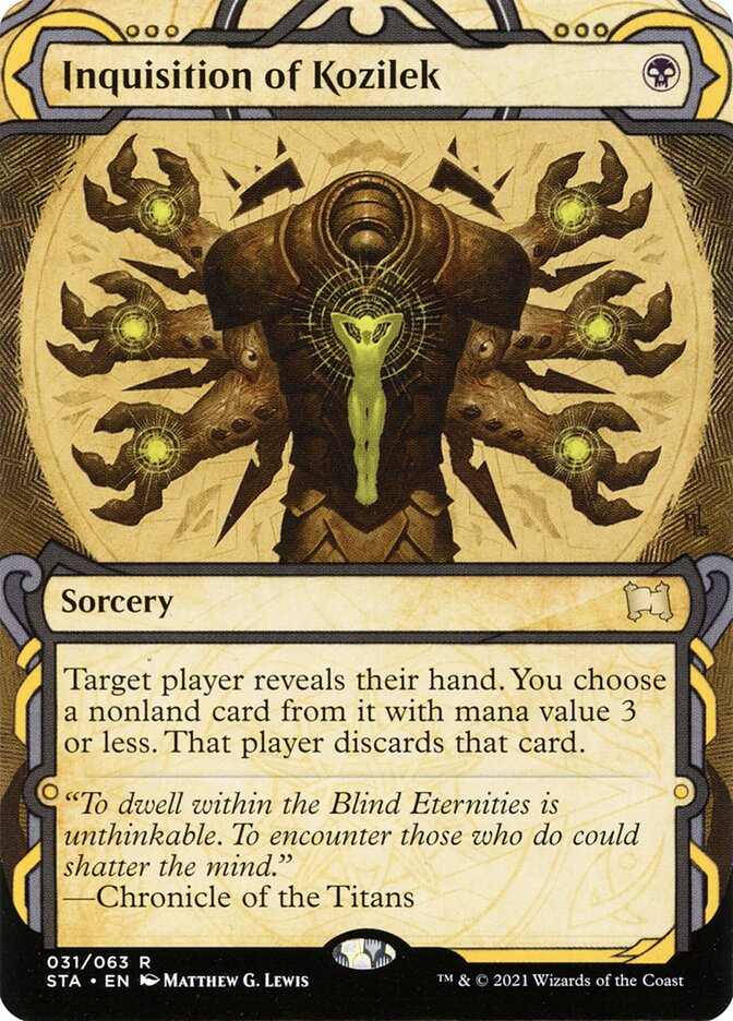 Inquisition de Kozilek — Strixhaven Mystical Archive 31/126