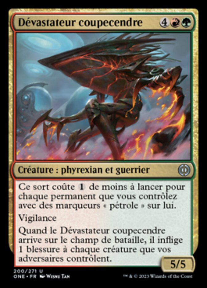 Dévastateur coupecendre — Phyrexia: All Will Be One 200/479
