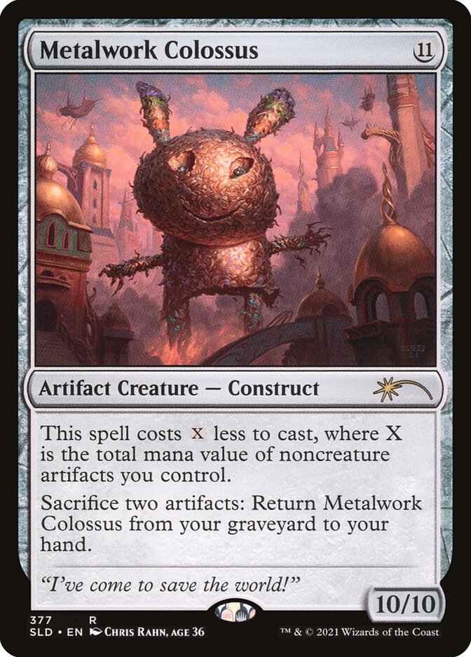 Metalwork Colossus — Secret Lair Drop 377/2754