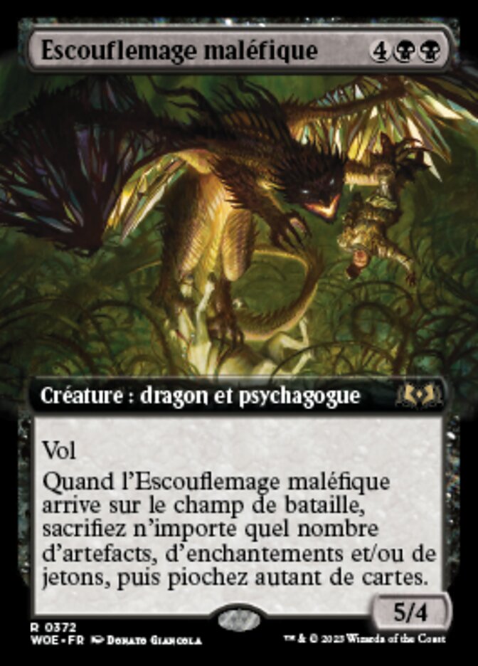 Escouflemage maléfique — Wilds of Eldraine 372/381