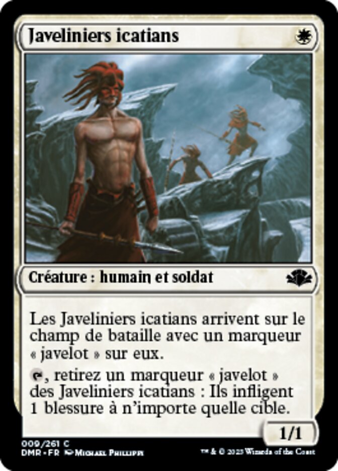 Javeliniers icatians — Dominaria Remastered 9/457