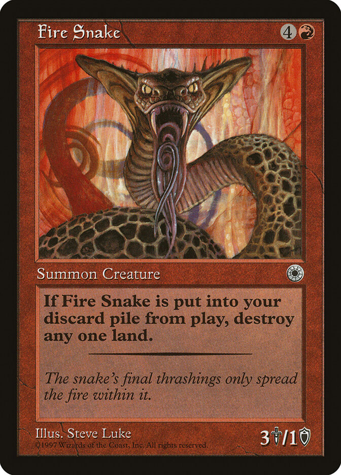 Serpent de feu — Portal 127/244
