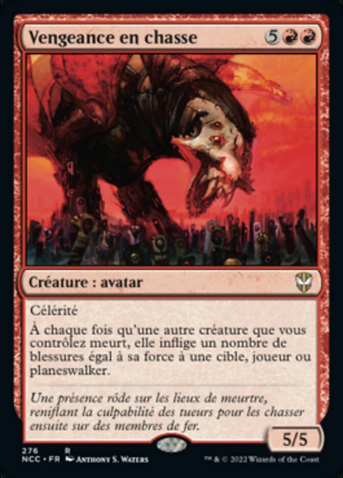 Vengeance en chasse — New Capenna Commander 276/447