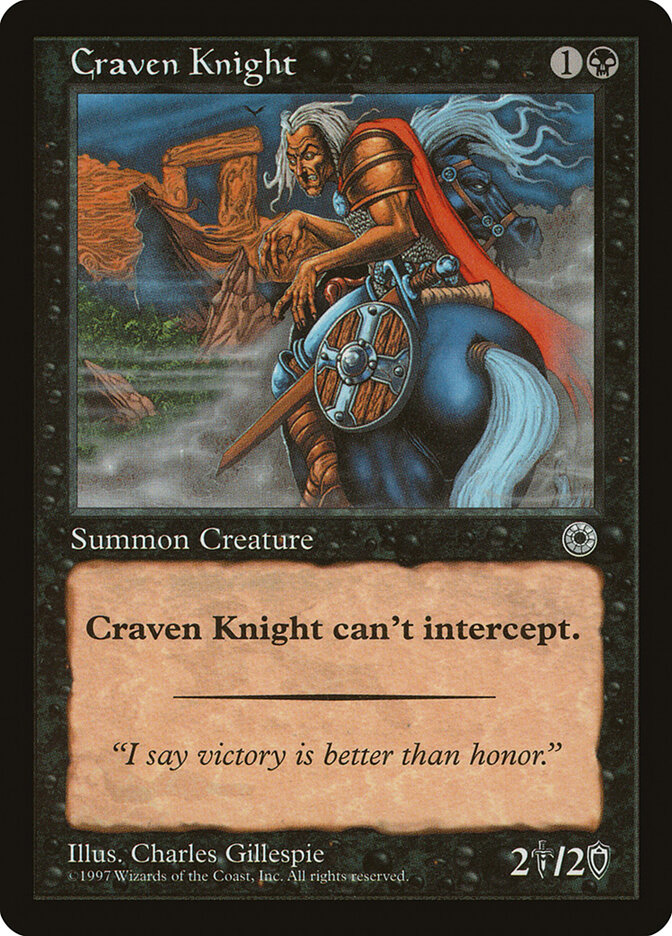 Craven Knight — Portal 85/244