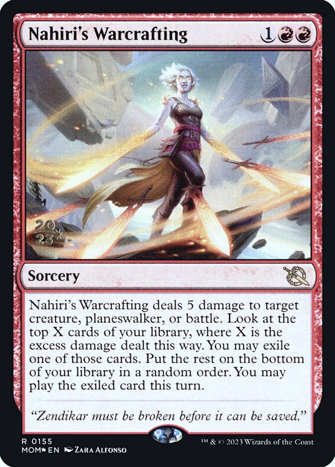 Nahiri's Warcrafting — March of the Machine Promos 155s/134