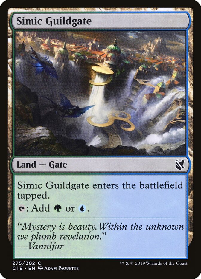 Simic Guildgate — Commander 2019 275/302