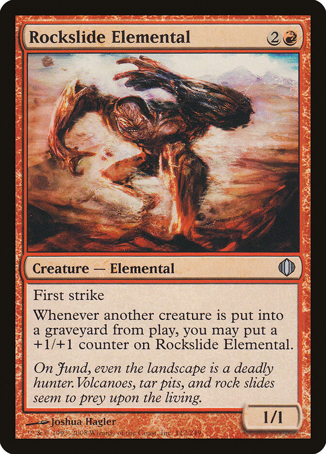 Rockslide Elemental — Shards of Alara 112/250