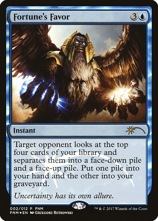 Fortune's Favor — Friday Night Magic 2017 2/12