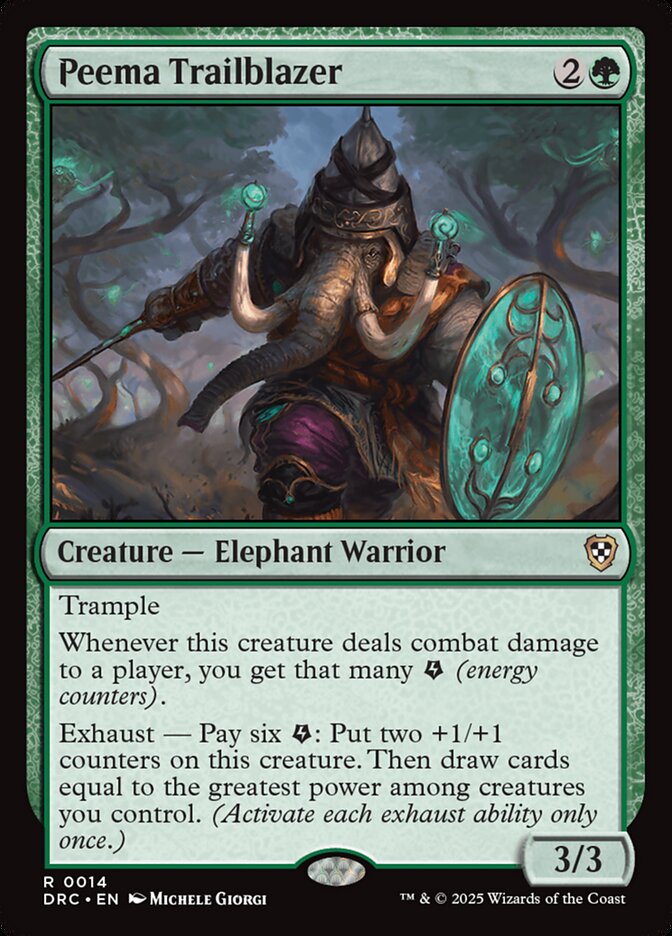 Peema Trailblazer — Aetherdrift Commander 14/184