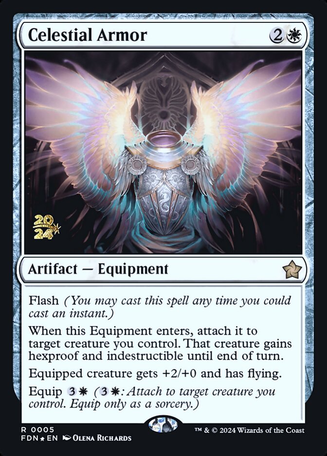 Celestial Armor — Foundations Promos 5s/106