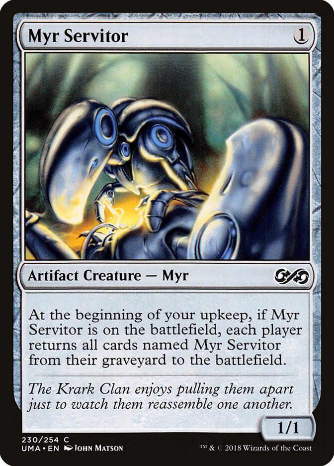 Myr Servitor — Ultimate Masters 230/254