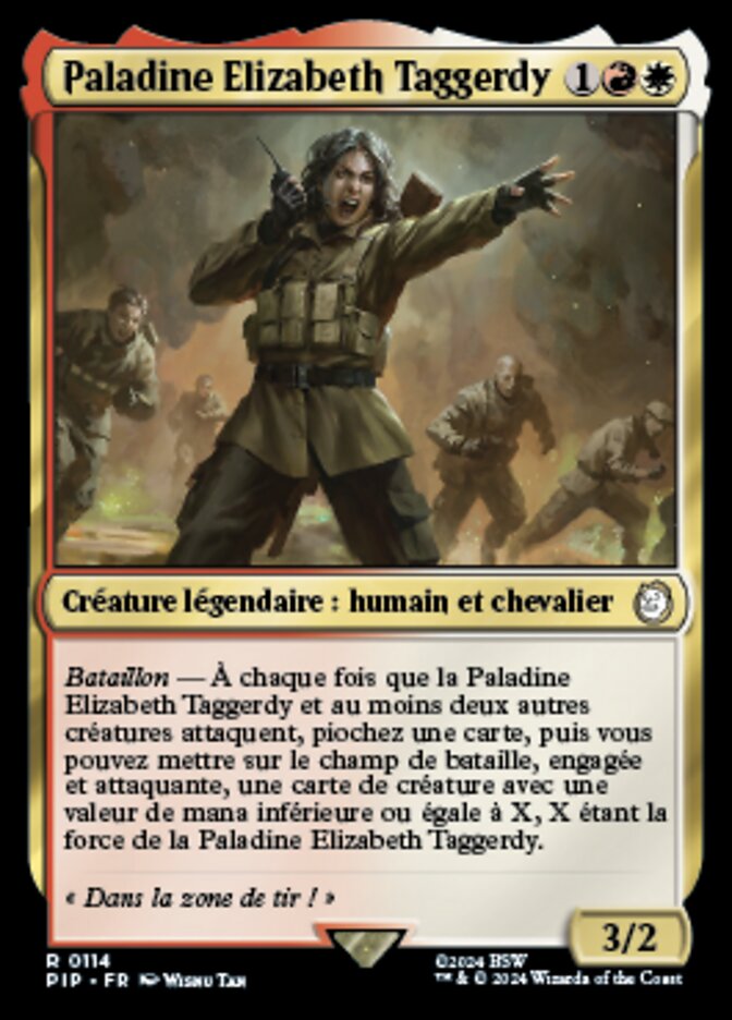 Paladine Elizabeth Taggerdy — Fallout 114/1068