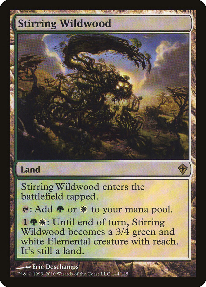 Stirring Wildwood — Worldwake 144/145