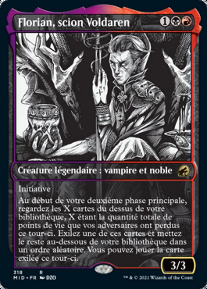 Florian, scion Voldaren — Innistrad: Midnight Hunt 318/398