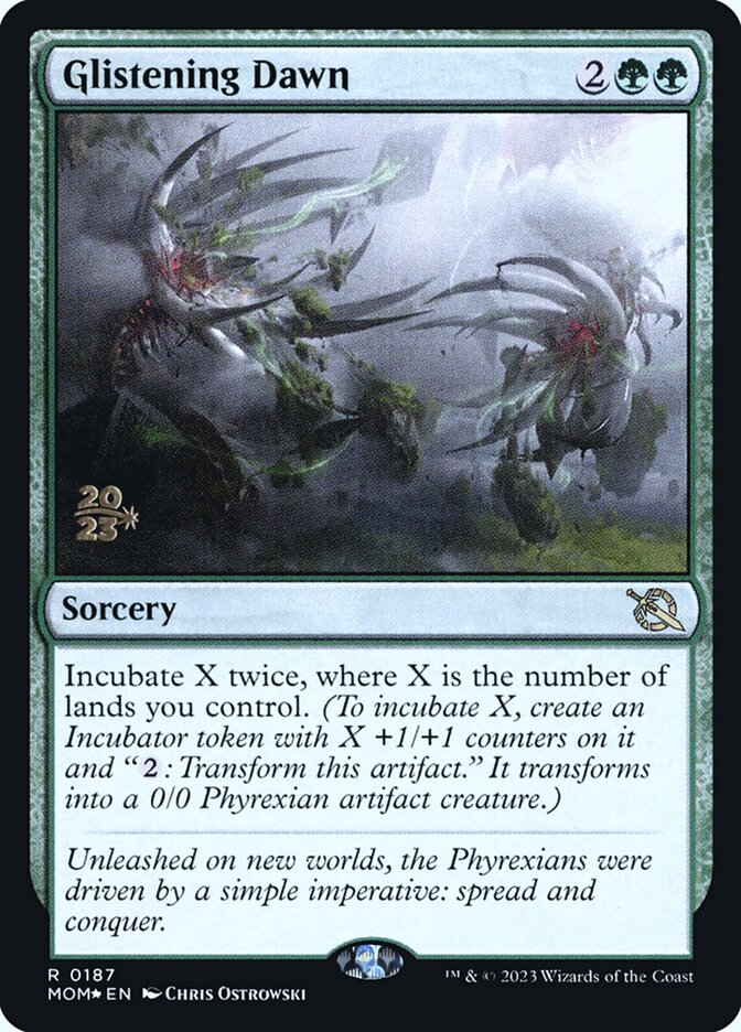 Glistening Dawn — March of the Machine Promos 187s/134