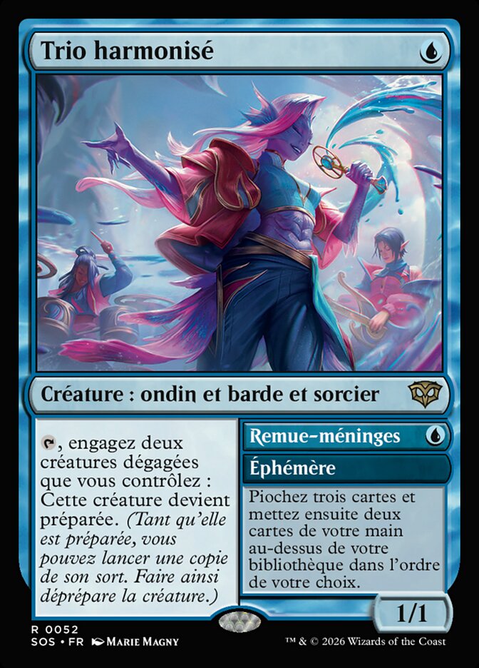 Trio harmonisé // Brainstorm — Secrets of Strixhaven 52/368