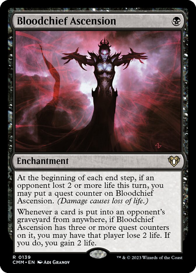 Bloodchief Ascension — Commander Masters 139/1067