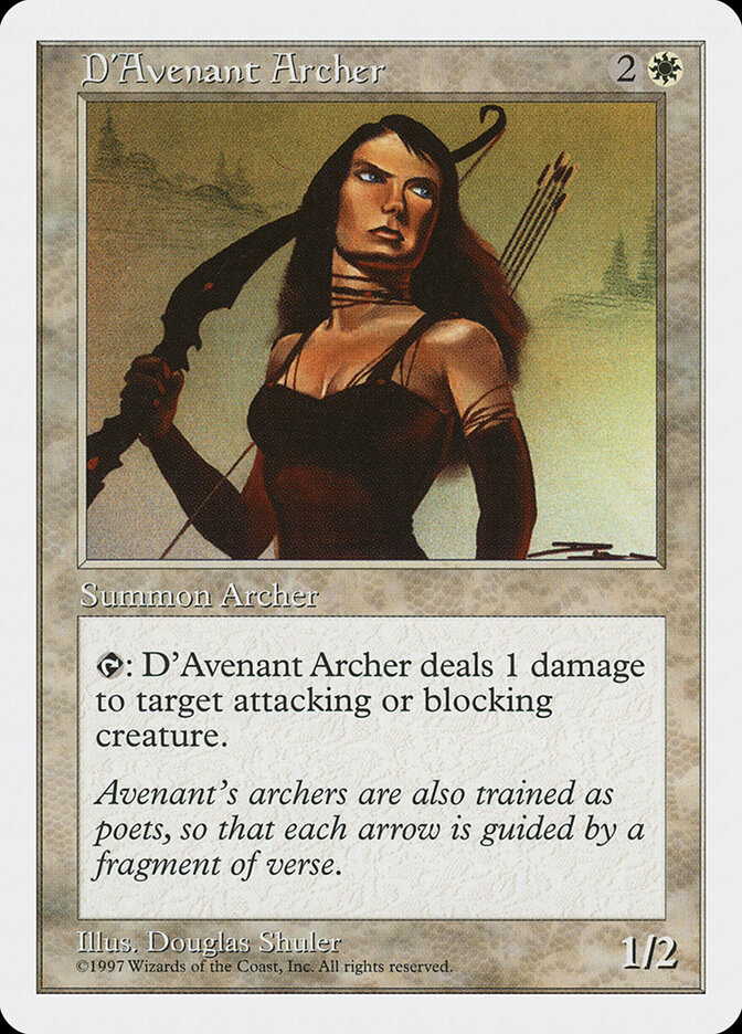 Archère d'Avenant — Fifth Edition 23/455