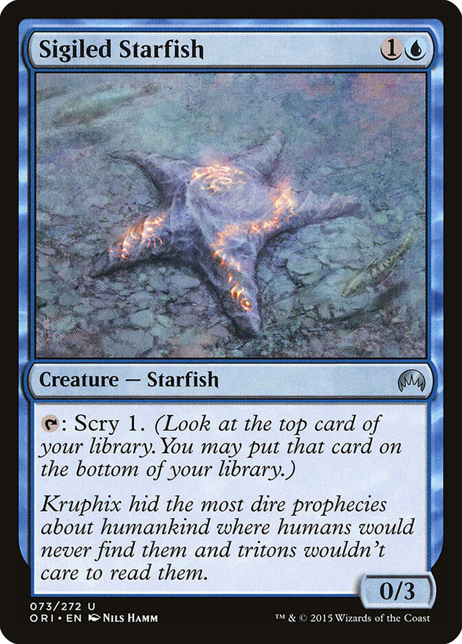 Sigiled Starfish — Magic Origins 73/288