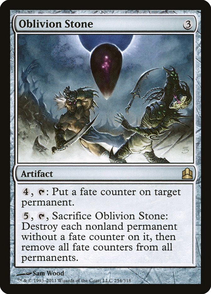 Oblivion Stone — Commander 2011 254/318