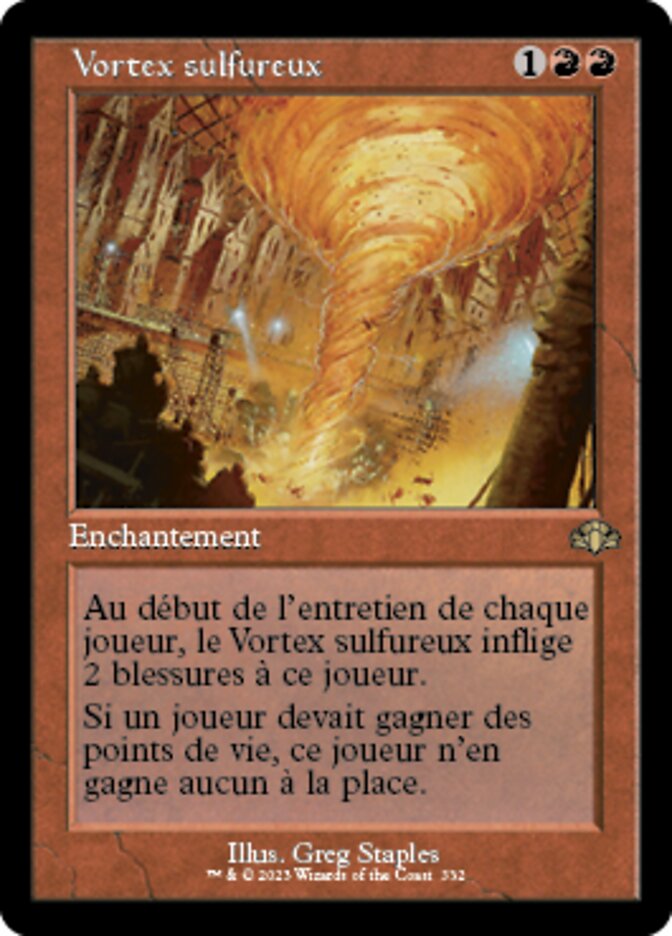 Vortex sulfureux — Dominaria Remastered 332/457
