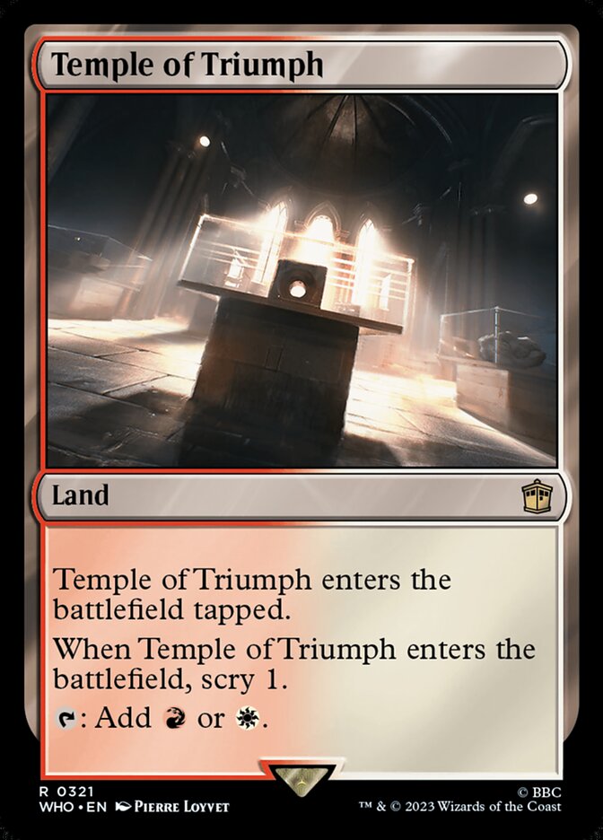 Temple du triomphe — Doctor Who 321/1178