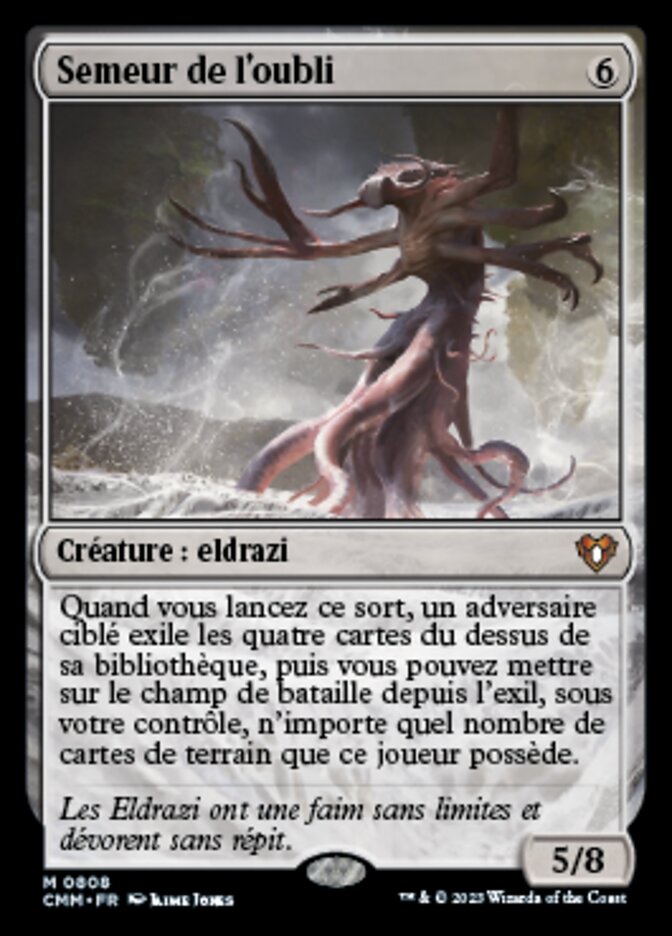 Semeur de l'oubli — Commander Masters 808/1067