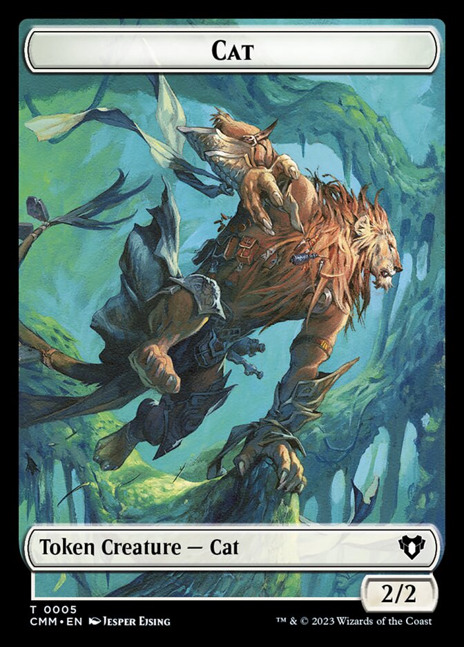 Cat — Commander Masters Tokens 5/81