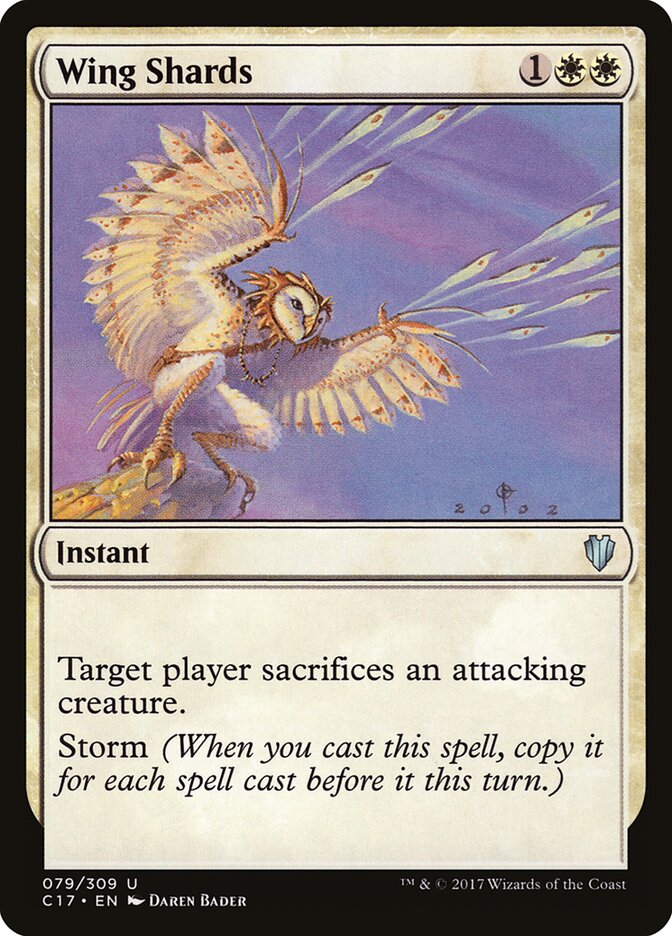 Wing Shards — Commander 2017 79/309