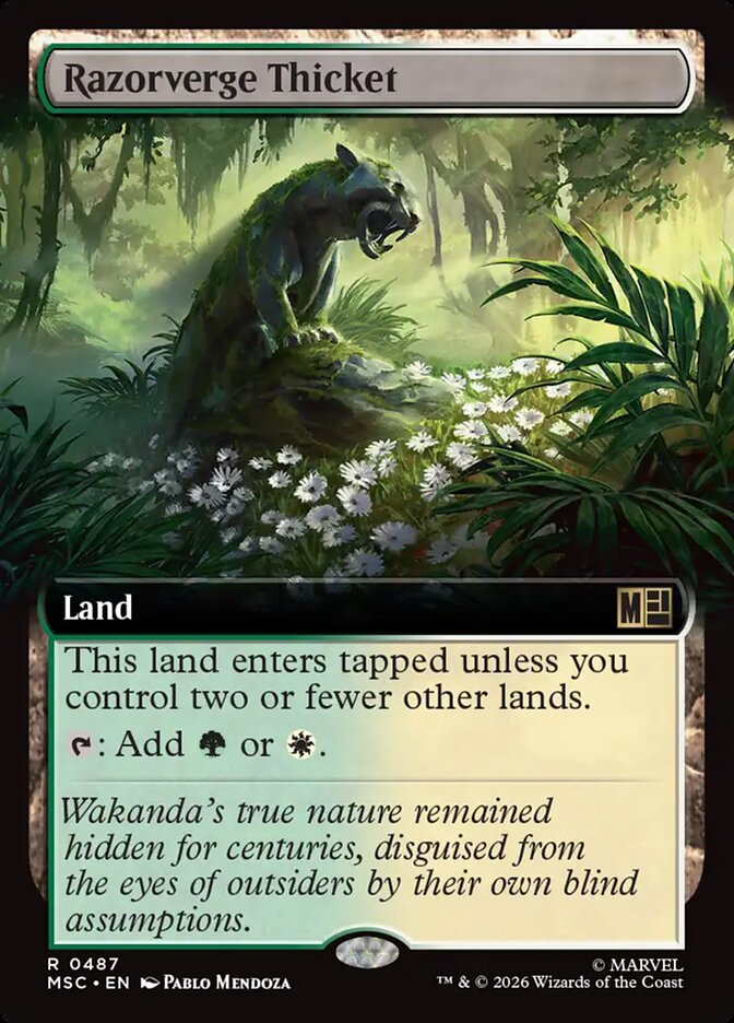 Razorverge Thicket — Marvel Super Heroes Commander 487/866