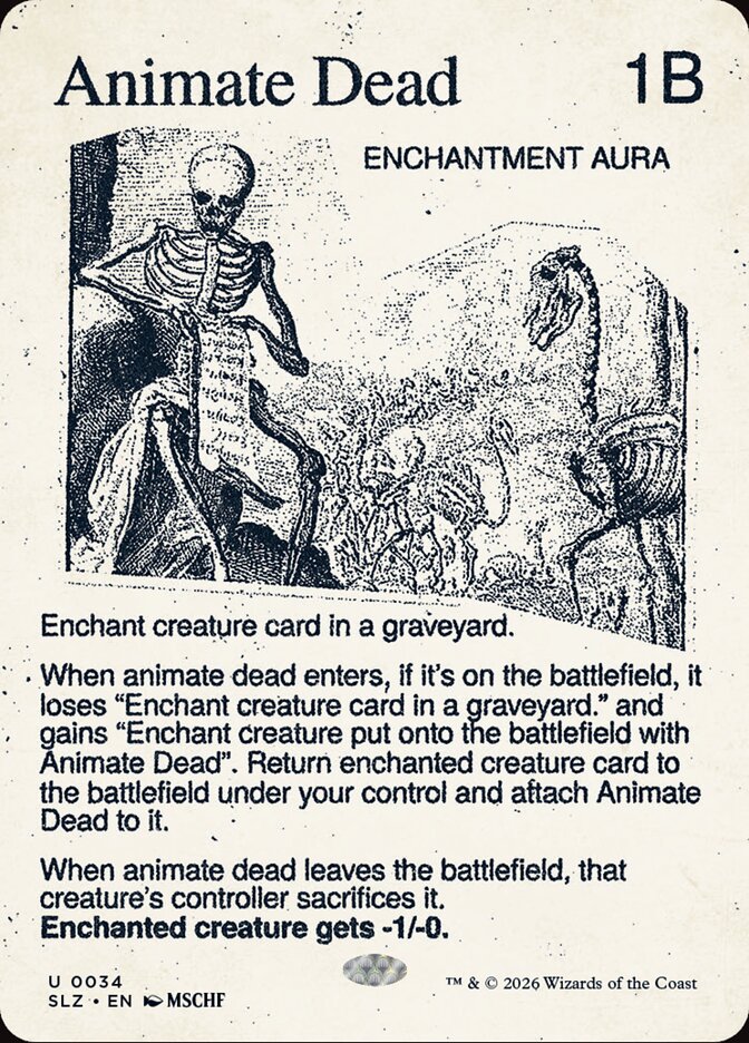 Animate Dead — The Zeta Set 34/363