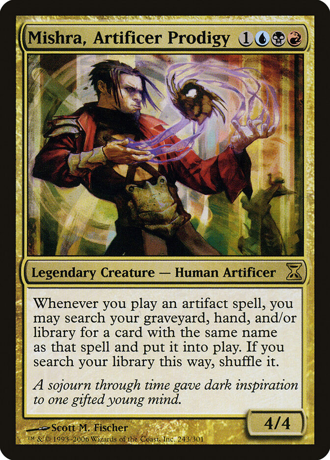 Mishra, Artificer Prodigy — Time Spiral 243/301