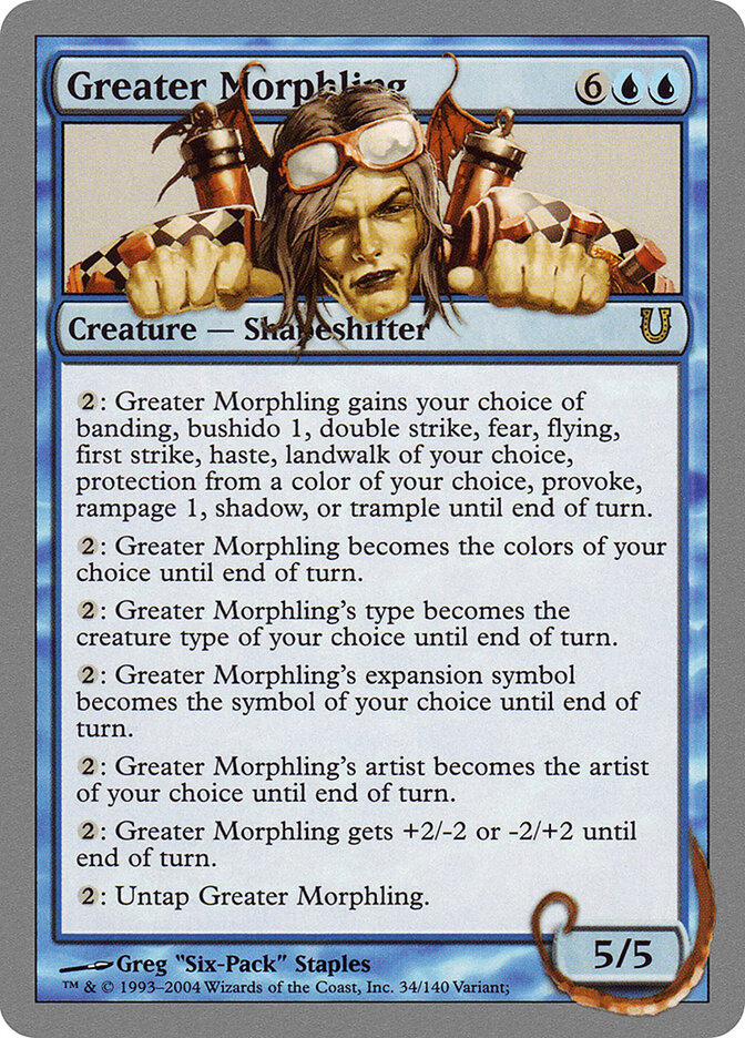 Greater Morphling — Unhinged 34/168