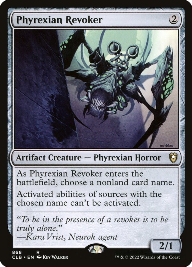 Phyrexian Revoker — Commander Legends: Battle for Baldur's Gate 868/936