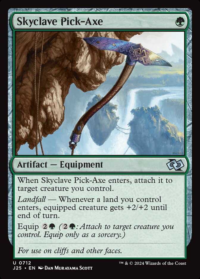 Skyclave Pick-Axe — Foundations Jumpstart 712/779