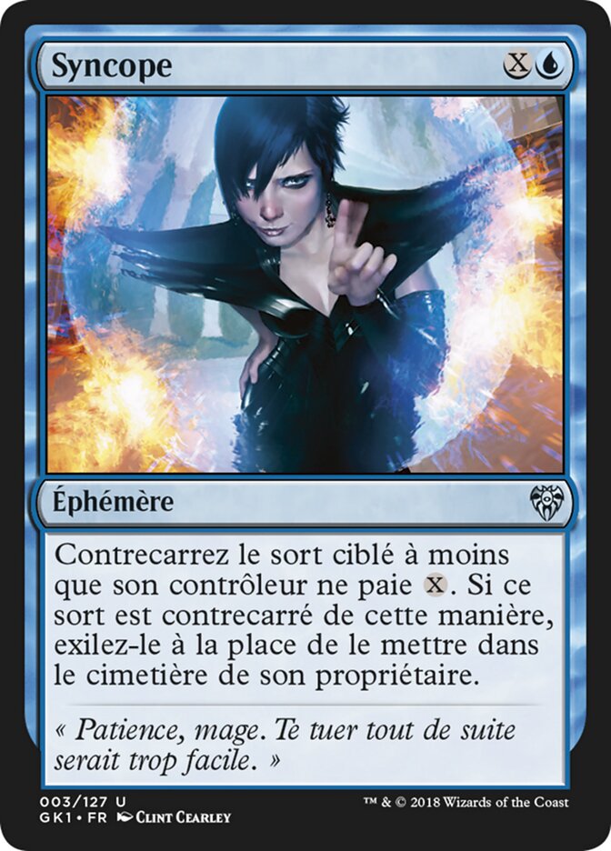 Syncope — GRN Guild Kit 3/127