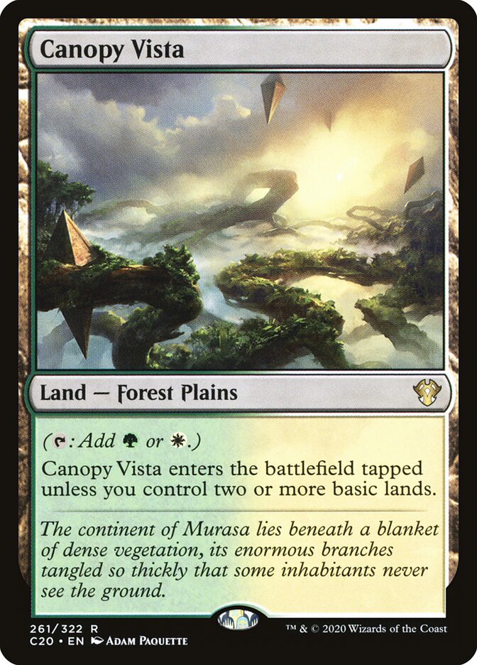 Canopy Vista — Commander 2020 261/322