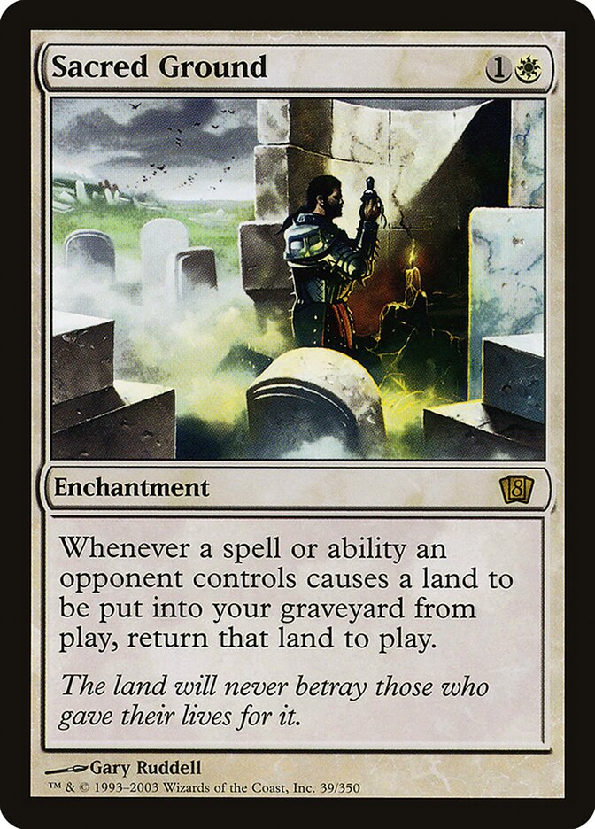 Sacred Ground — Eighth Edition 39★/710