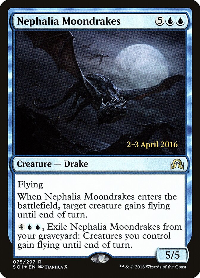 Nephalia Moondrakes — Shadows over Innistrad Promos 75s/89