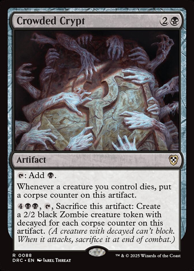 Crowded Crypt — Aetherdrift Commander 88/184
