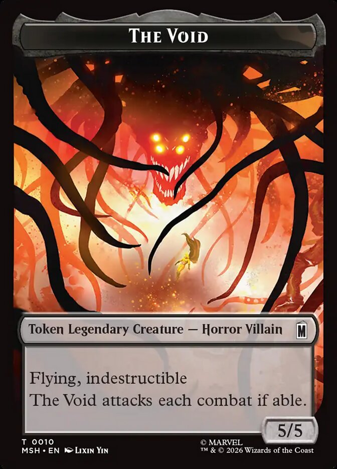 The Void — Marvel Super Heroes Tokens 10/27