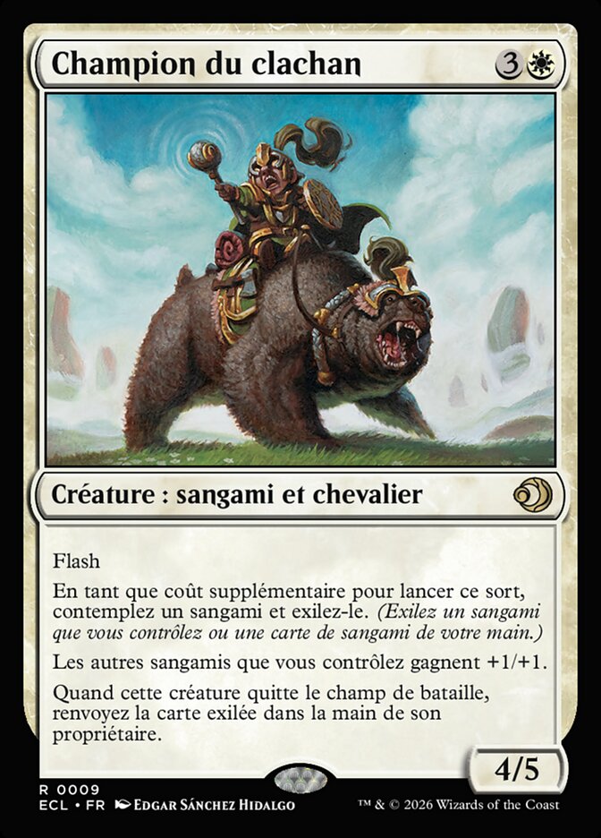 Champion du clachan — Lorwyn Eclipsed 9/408