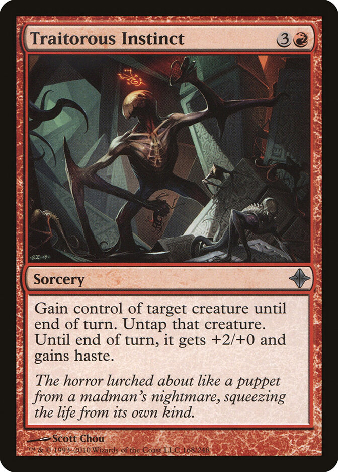 Traitorous Instinct — Rise of the Eldrazi 168/248