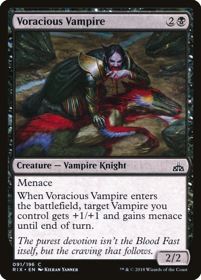 Voracious Vampire — Rivals of Ixalan 91/205