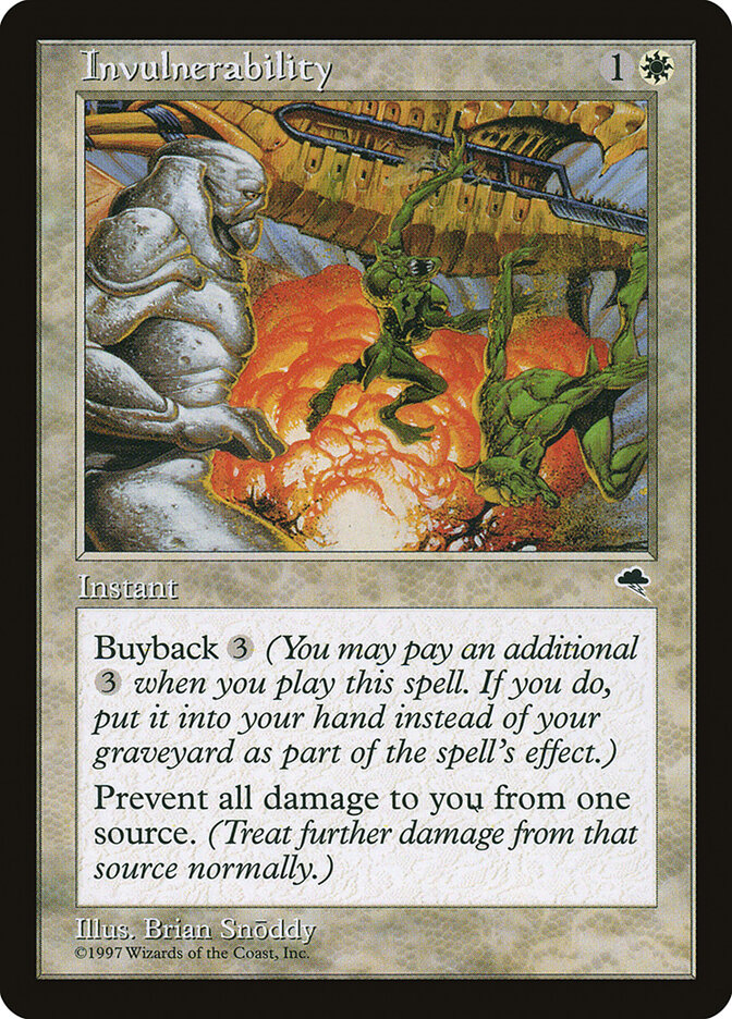 Invulnerability — Tempest 25/350