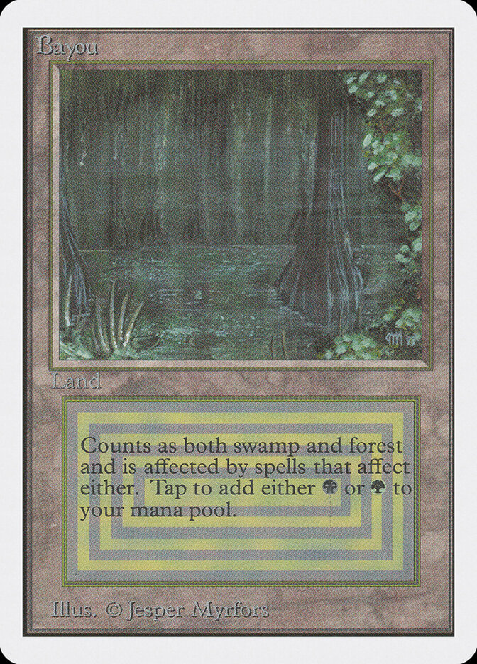 Bayou — Unlimited Edition 279/302